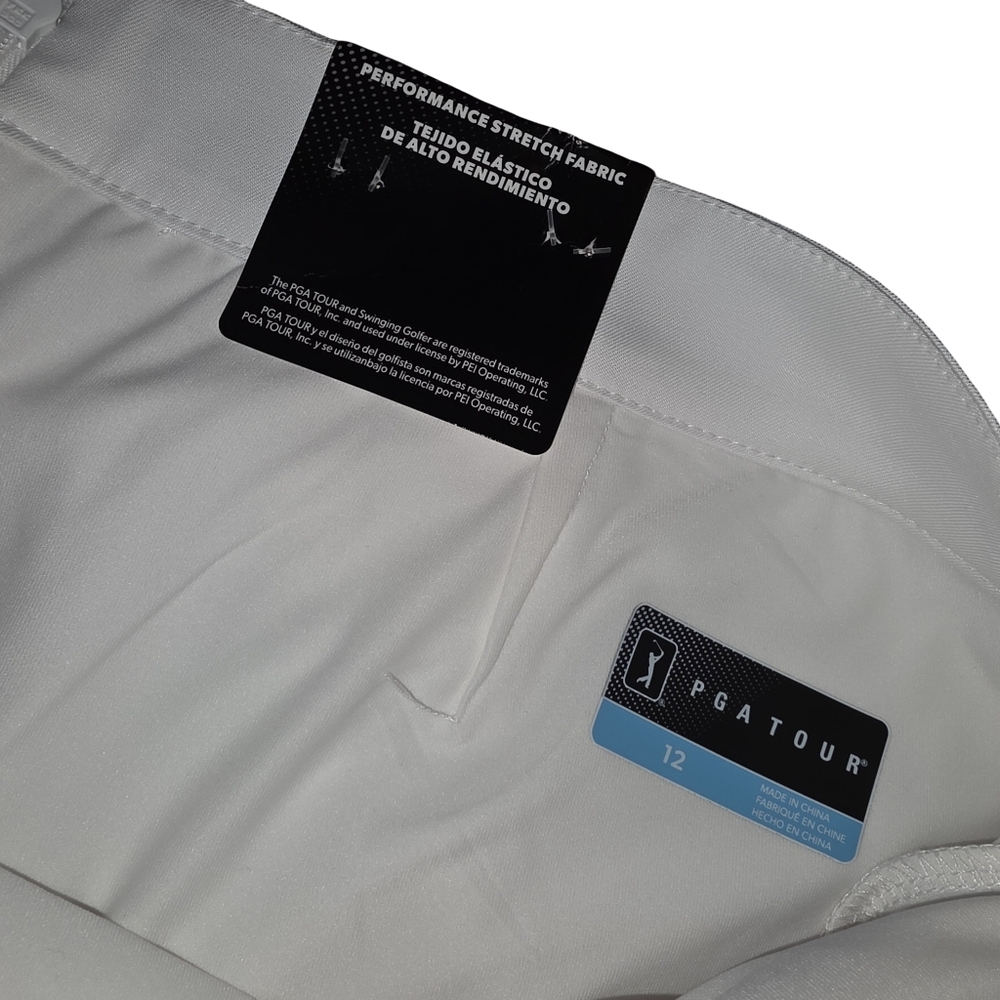 PGA TOUR Women's White Skort Size 12 MSRP $68 NEW - Picture 4 of 4